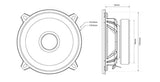 MTX Audio TX4 5.25" Component Speakers - TX450S