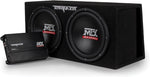 MTX Audio Terminator Dual 12" 1,000W Ported Subwoofer + Amplifier - TNP212DV