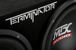 Car Audio Speakers MTX Audio Terminator Dual 12" 1000W Ported Subwoofer Enclosure - TNE212DV