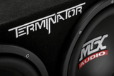 Car Audio Speakers MTX Audio Terminator Dual 12" 1000W Ported Subwoofer Enclosure - TNE212DV